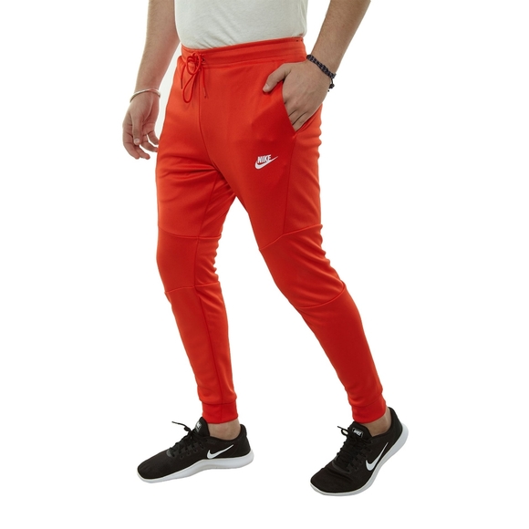 Nike Sportswear Tech Icon joggers red white - Picture 2 of 6